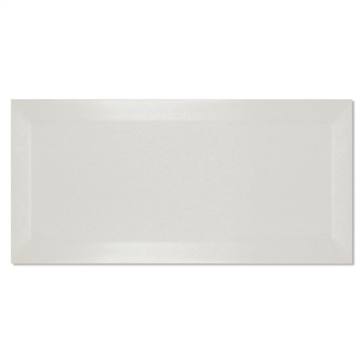 Vægflise Metro Fasat Marfil Blank 10x20 cm-1